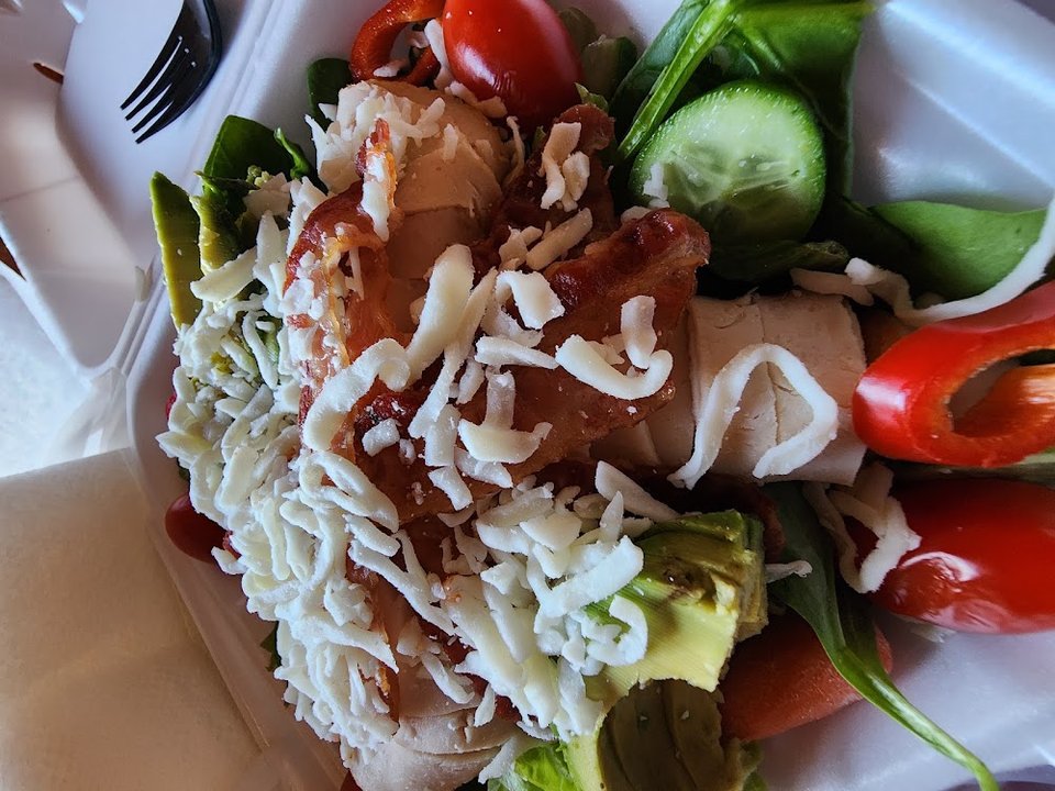 Avocado Bacon Turkey Salad